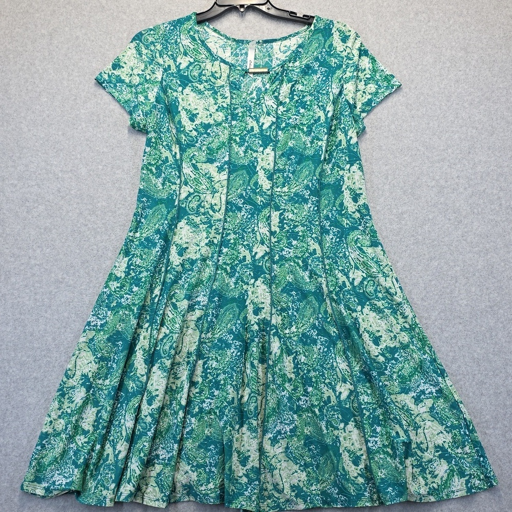 NY Collection green dress size XL